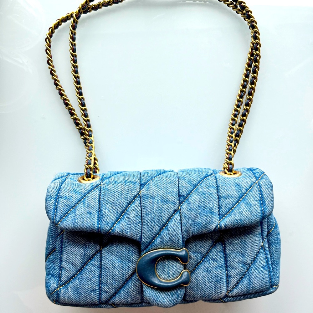 Coach Denim Tabby 20